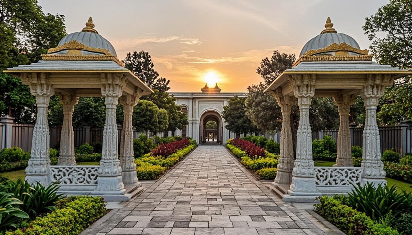 Bankey Bihari Orchid Entrance